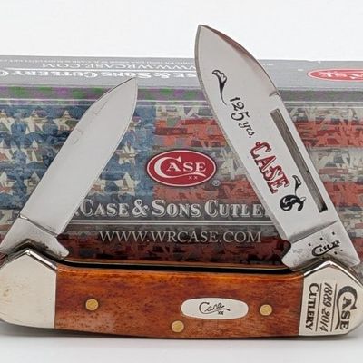 2014 Case XX 125th Anni. Smooth Bone Baby Butterbean 62132 w/ Box