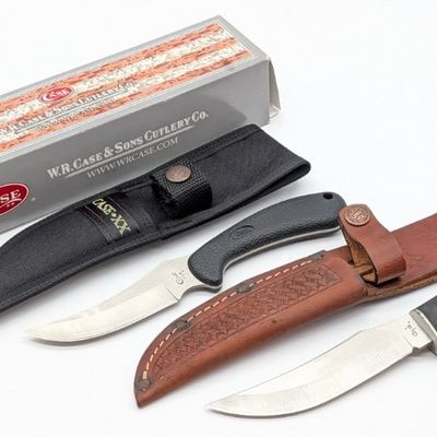 2007 & 19 Case XX LT223-5 & Ridgeback Hunter w/ Sheaths
