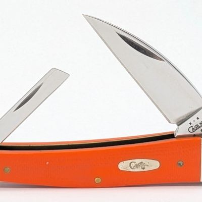 2004 Case XX Orange Micarta Seahorse Whittler 10355WH