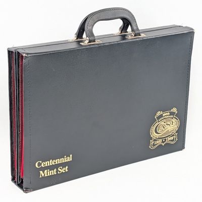 1989 Case XX Centennial Mint Set 104 Slot Carrying Case