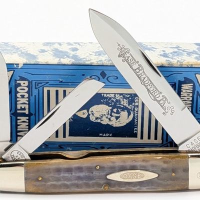 Ltd 1990 Case XX Classic Green Bone Cigar Whittler 6391 w/ Box