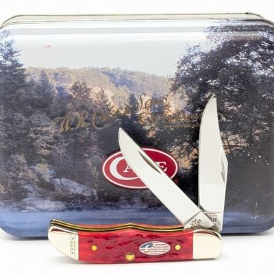 2020 Case XX Old Red Bone Pocket Hunter 62165 w/ Tin