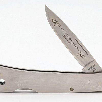 Ltd 1989 Case XX Centennial Metal Executive Lockback 059L