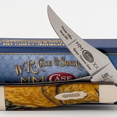 Ltd 2020 Case XX Roman Numeral 24-Karat Corelon Russlock 91953 w/ Box
