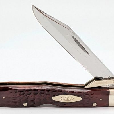 1977 Case XX Jigged Pretty Bone Cheetah 6111 1/2