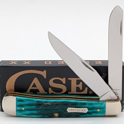 2022 Case XX Kinfolks Jig Jade Bone Trapper 6254 w/ Box