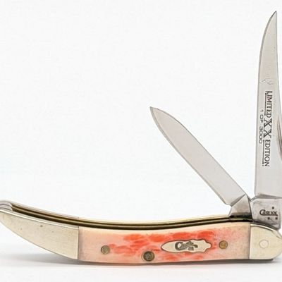 Ltd 2007 Case XX Salmon Bone Small Texas Toothpick 620096