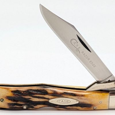 1976 Case XX Gray Letter Stag Cheetah 5111 1/2