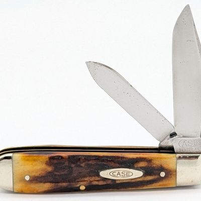 1920-40 Case Tested XX Stag Long Pull Jack Knife
