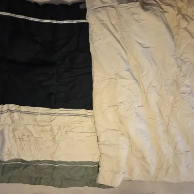 Two Nautica Matching Reversible Twin Bed Comforters
