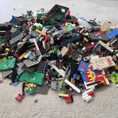 Legos Building Blocks And Figurines 