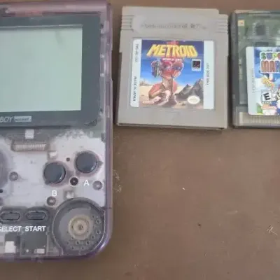 Gameboy Pocket With Games 