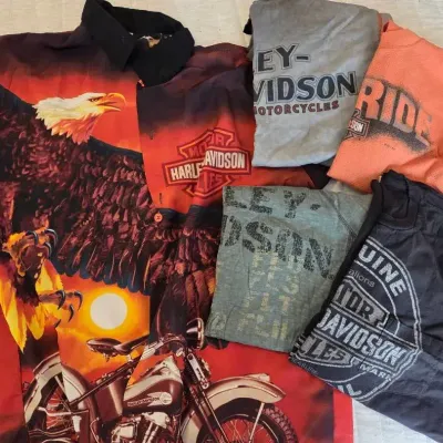 Harley Davidson Shirts Size Medium 