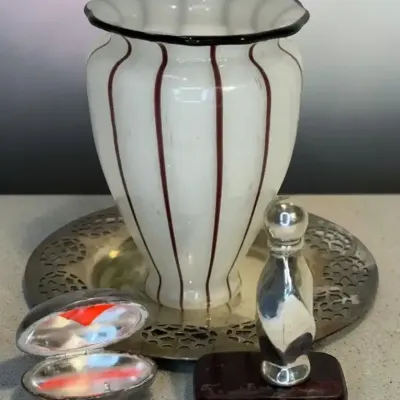 Loetz Glass Michael Powolny 'Tango' Vase
