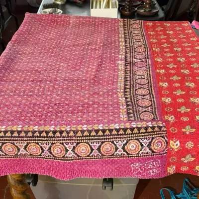 Kantha Quilt