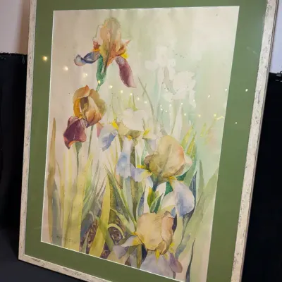 "Iris" by artist Eva Mathiasen