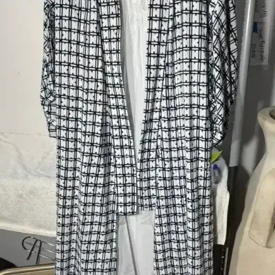 Blue & White Kimono