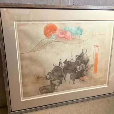 "Water Buffalo" by artist Eng Tay