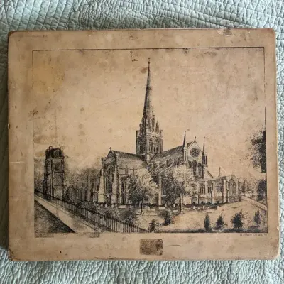 Antique Lithography Stone 