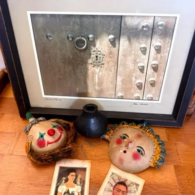 John Hendon Signed Photograph  "Oaxaca, México", Folk Art Mask & More 