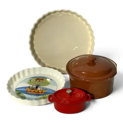 Cookware: Guernsey, Emille Henry & Villeroy & Boch