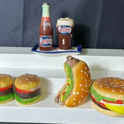 Pepsi-Cola & Fast Food Salt and Pepper Shaker Collection