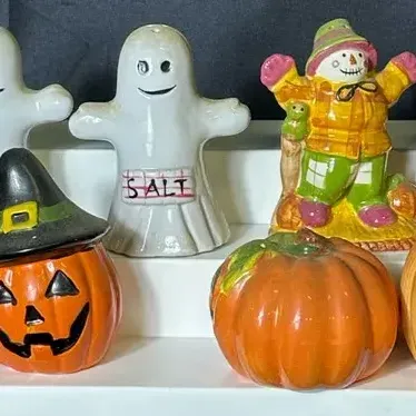 Halloween & Fall Salt and Pepper Shaker Collection