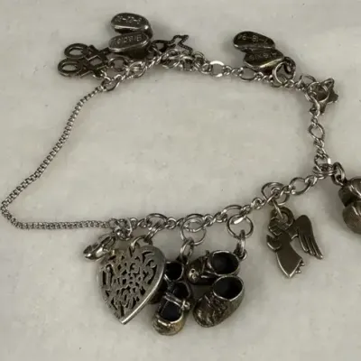 Sterling Charm Bracelet 
