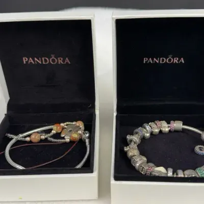 925 Pandora Bracelet And Charms