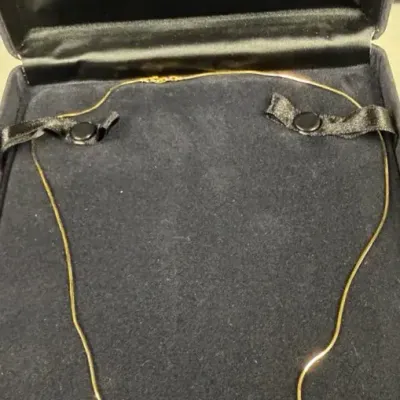 14K gold snake chain necklace