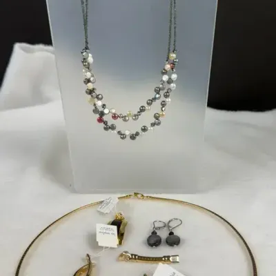 Collection of Lia Sophia fashion jewelry