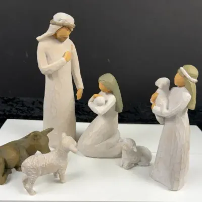 Willow Tree Nativity_sculpted hand-painted 6-piece set #26005 New Fullbox