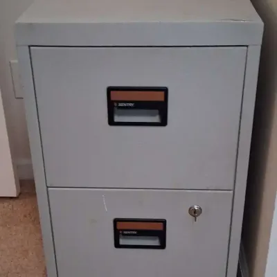 Sentry Two-Drawer Locking File Cabinet
