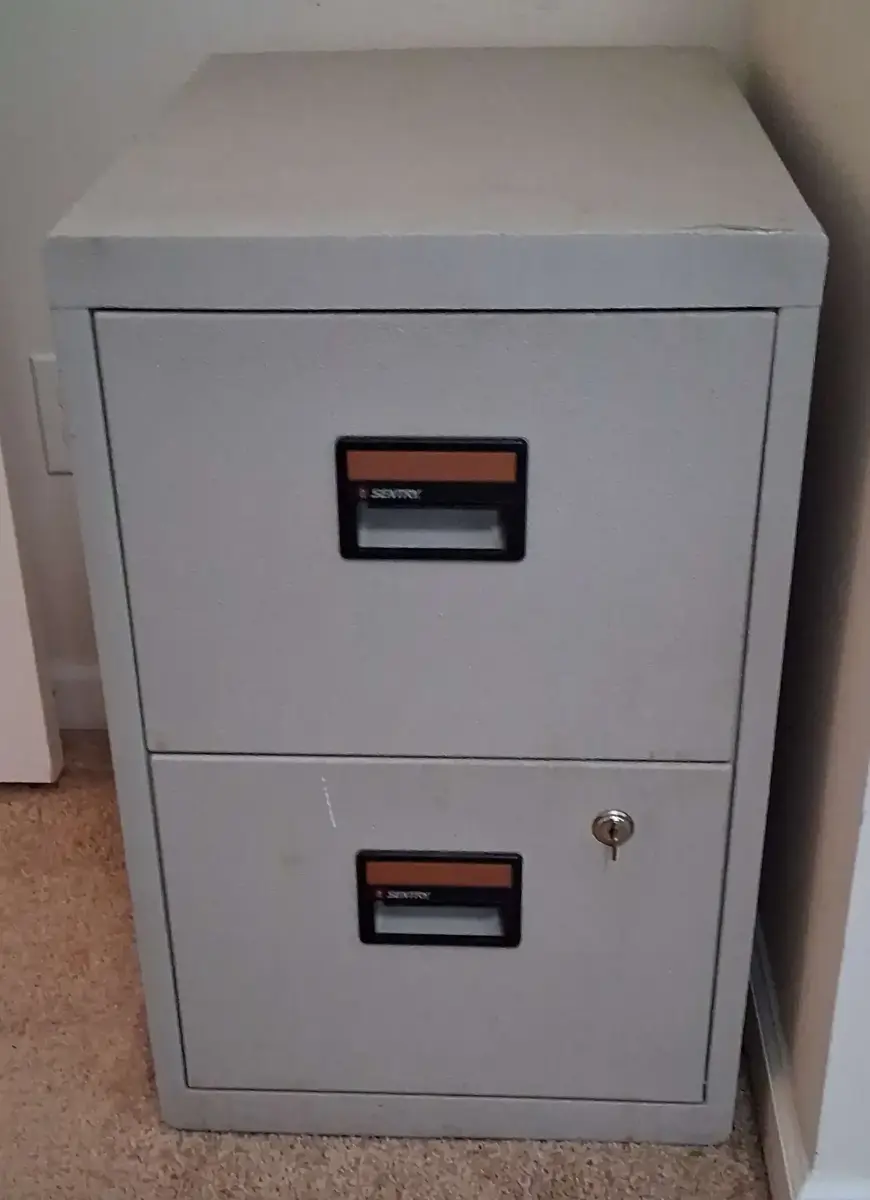 Sentry Two-Drawer Locking File Cabinet
