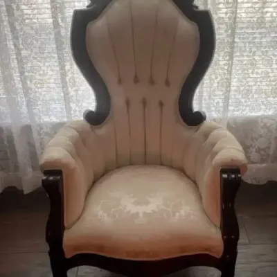 Martha M. House Victorian Style Parlor Chair