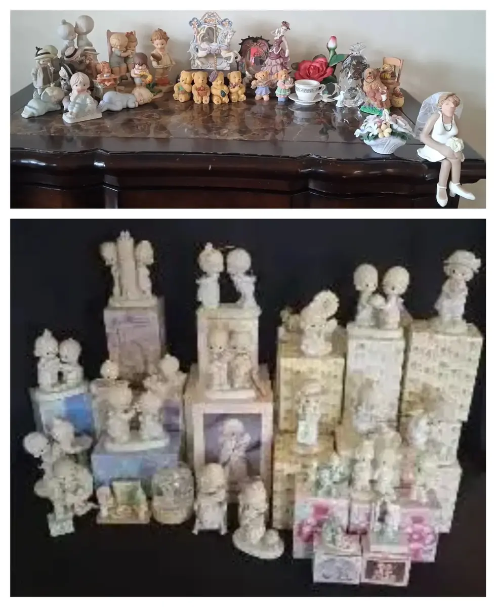 Large Precious Moments Figurine Collection