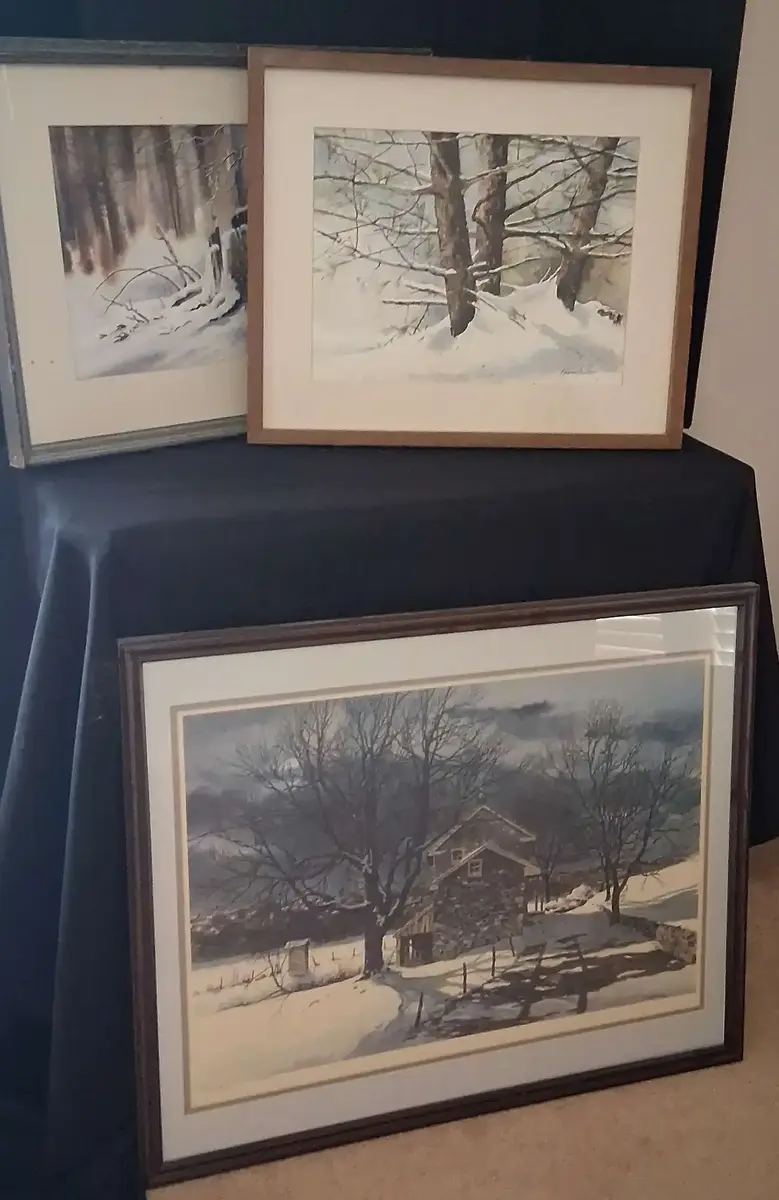 Barbara Gresham & Robert Bollinger Winter Prints