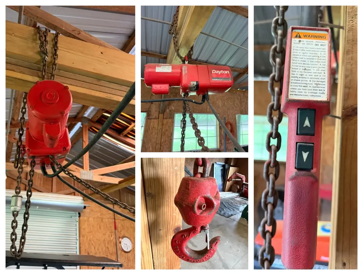 Dayton Electric Chain Hoist
