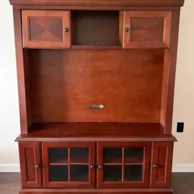 Traditional Two-Piece Entertainment Center