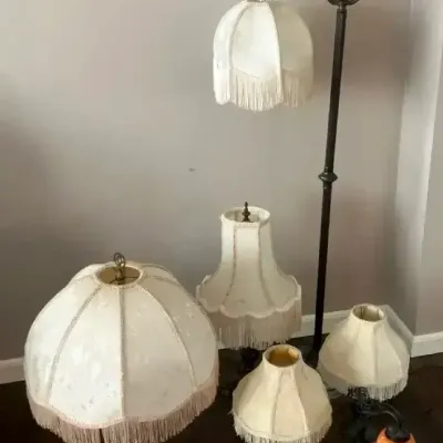 Victorian Style Fringe Lamp Collection