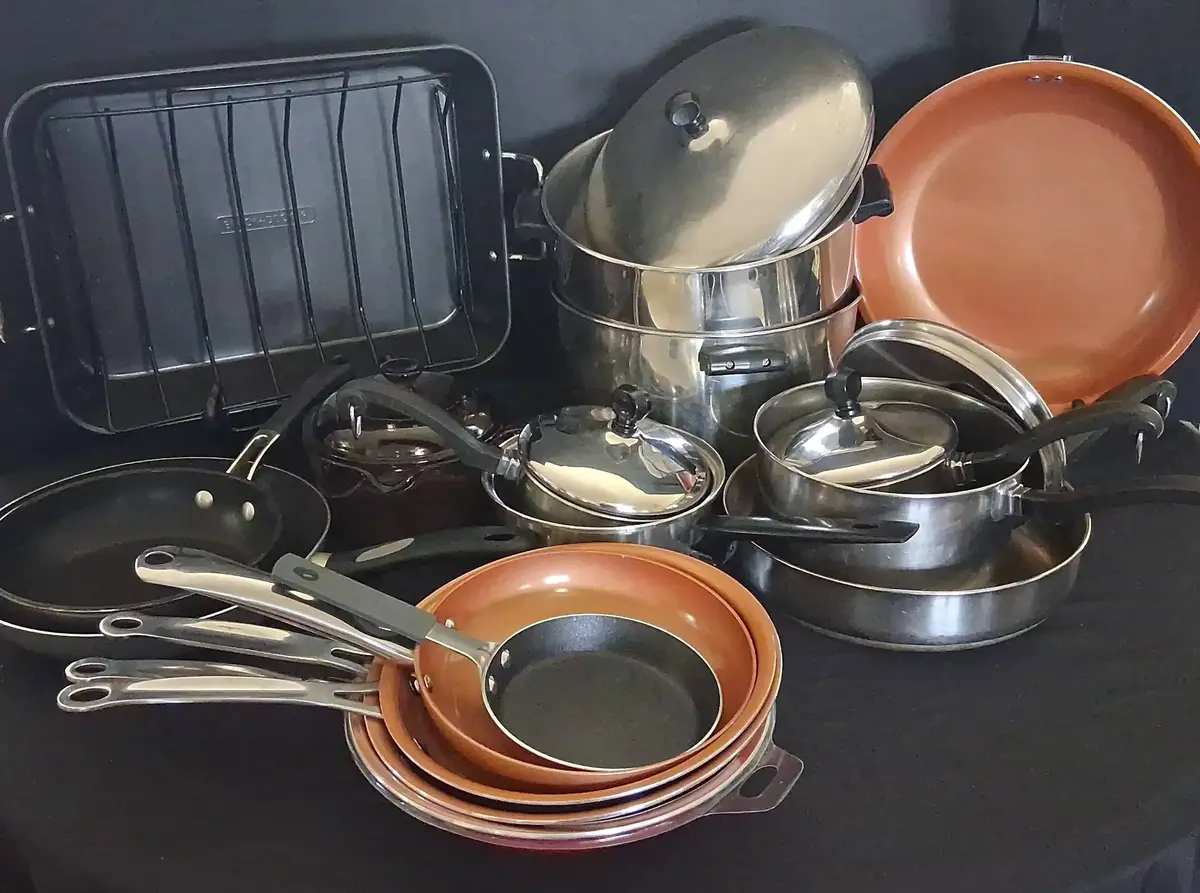 Farberware, Copper Chef & Black+Decker Cookware