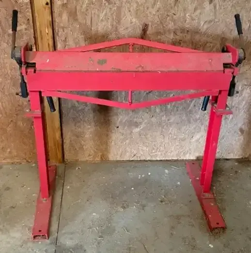 Manual Sheet Metal Bending Brake with Stand