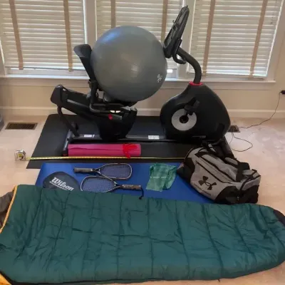 Schwinn Stationery And Fitness Lot 