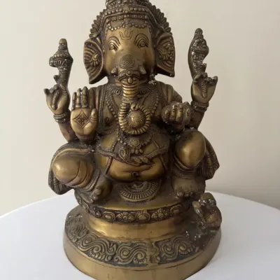 Brass Ganesha Statue