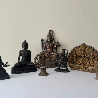 Hindu Pieces Of Multiple Goddess’s 