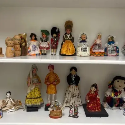 Collection Of Vintage And International Dolls/ Figurines 