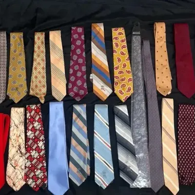 Collection Of Assorted Men's Neckties 