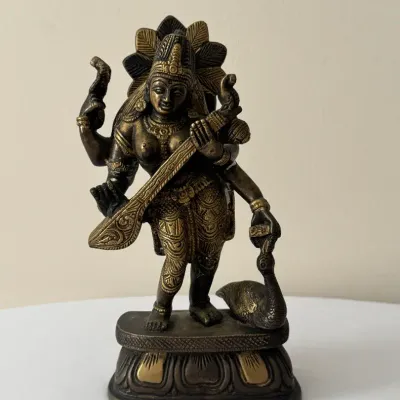 Hindu Goddess Saraswati 