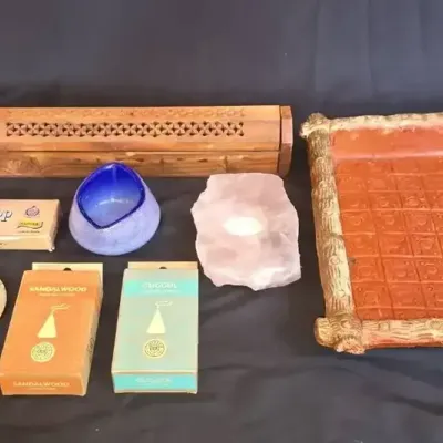 Mixed Type Incense Holder Lot