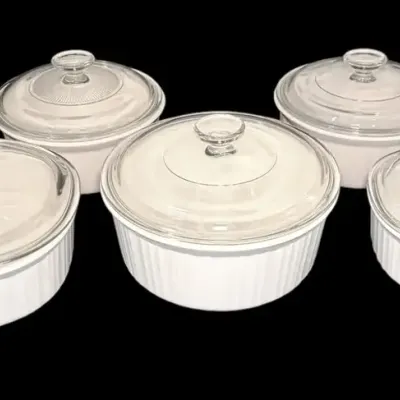 Corningware Ceramic Lidded Dishes